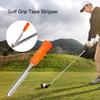1/2 ks Nástroj na odstraňování golfové gripové pásky Profesionální přenosný plastová rukojeť Odstraňovač/stahovák omotávkové pásky golfové hole Golfové příslušenství