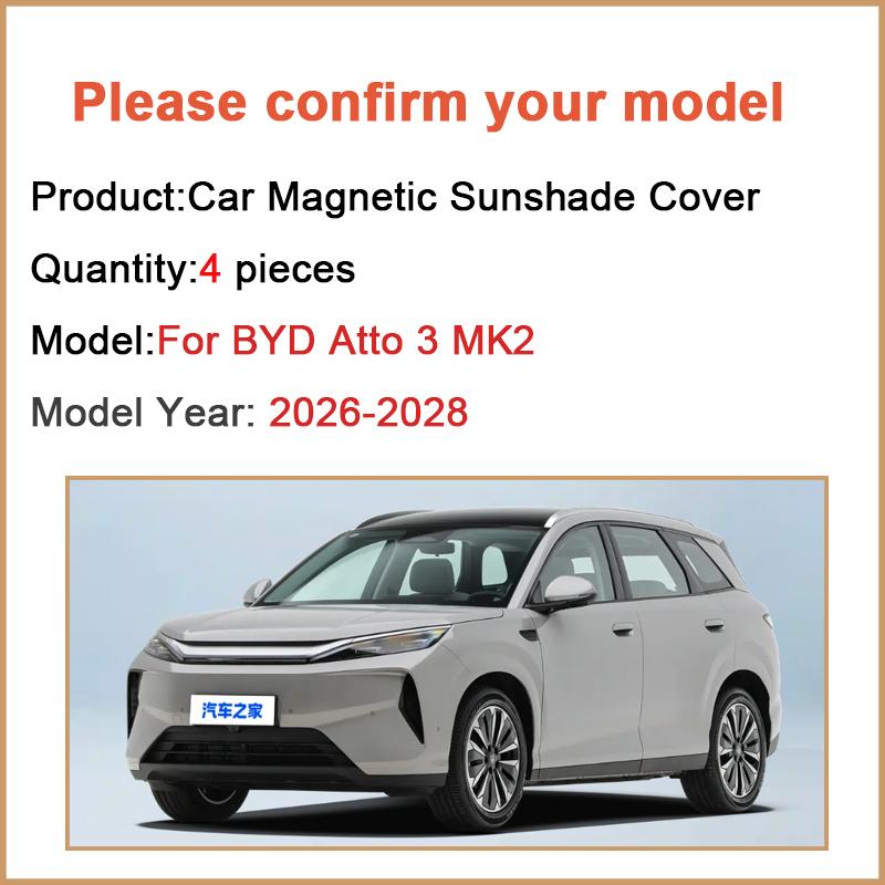 Car Mud Fenders For BYD Atto 3 Yuan Plus SC6E 2026 2027 2028 4pcs Splash Guard Auto Mudflaps Mudguards Protect Accessories