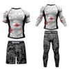 4-Pack Compression Shirts Basketball Running Gym Workout Quick Dry Stretch Athletic Tops