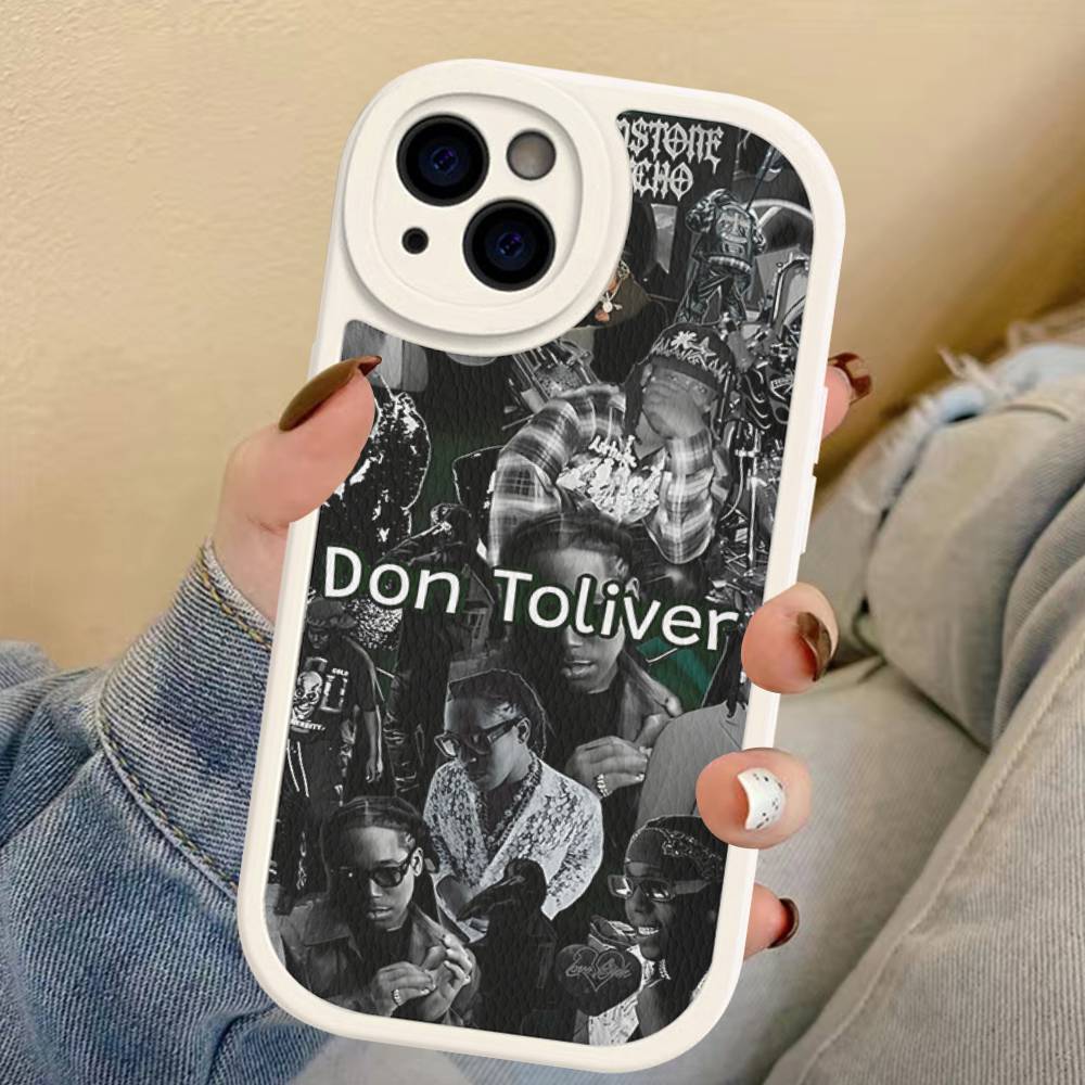 Rapper D-Don T-ToliverS For IPhone 16 15 14 13 12 11 Pro Max Plus Shockproof Leather Soft Phone Cover