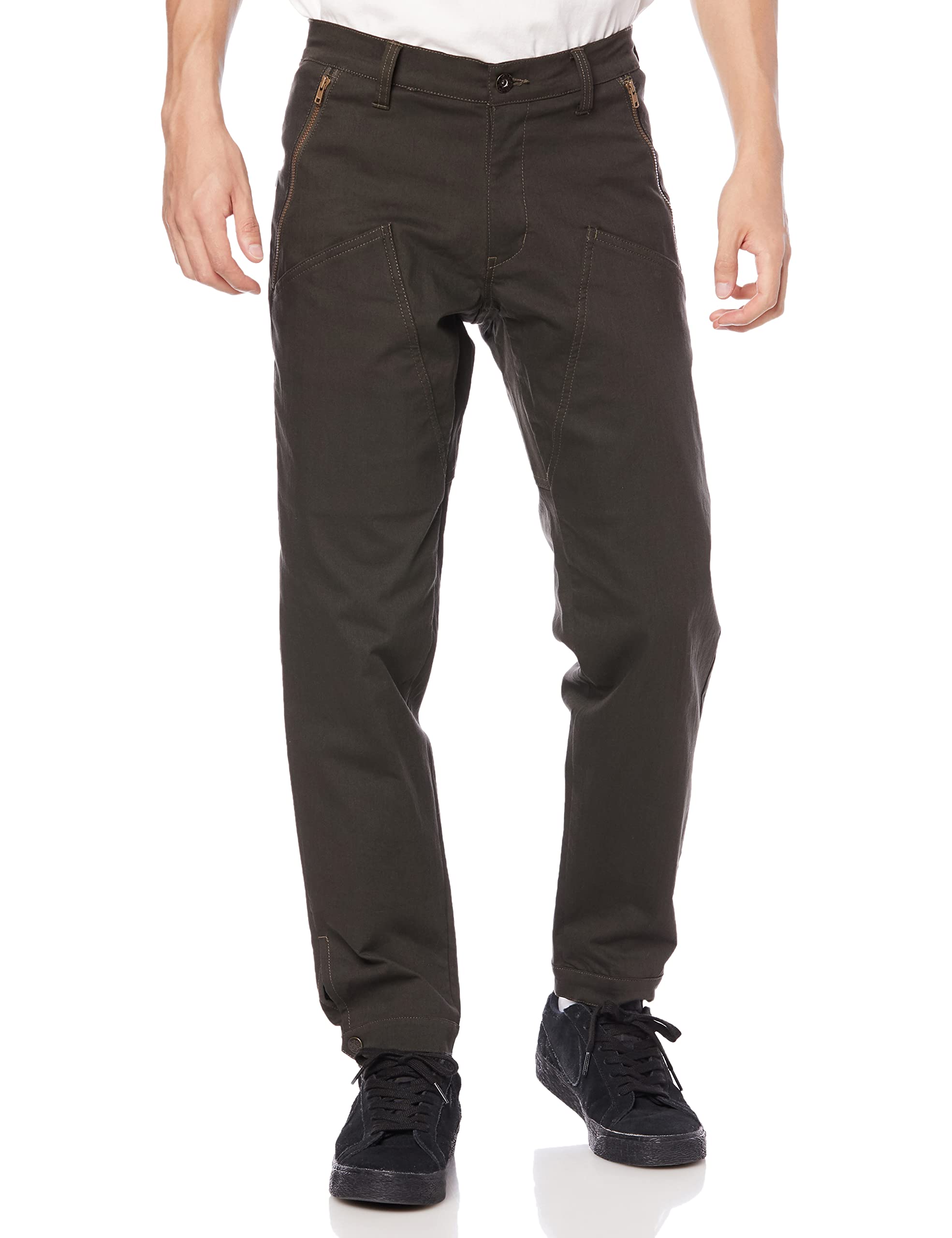 

Kapelmuur Велосипедные повседневные брюки до щиколотки с поясом и съемной подкладкой XS Брюки, Унисекс, Система, Оливковый, оливковый