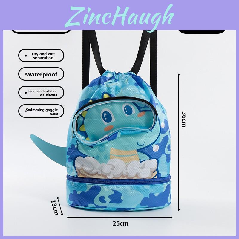 Childrens Unicorn Monster Swim Bag With Waterproof Dry Wet Separation For Kids Travel And Bath Storage