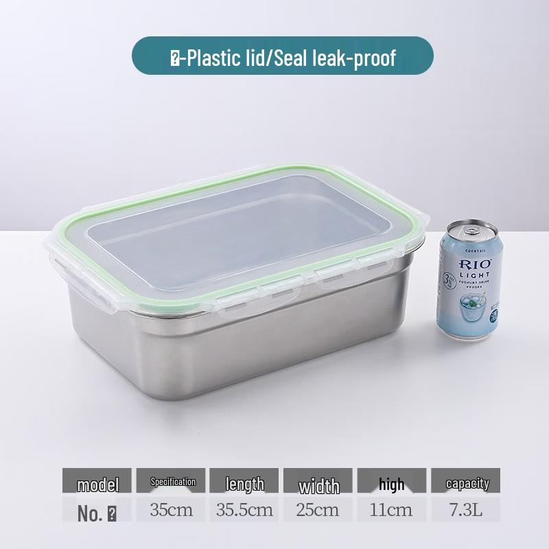 

304 Stainless Steel Commercial Food Storage Container