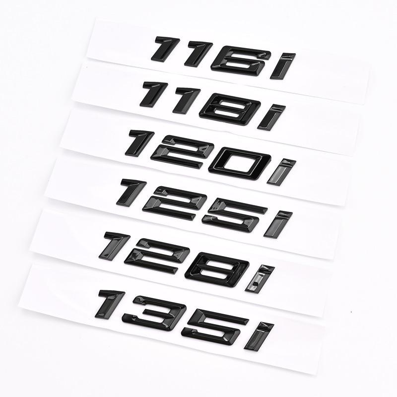 Fits 2020-2023 BMW 1 Series (118i, 116i, 120i, 125i) Rear Car Emblem.
