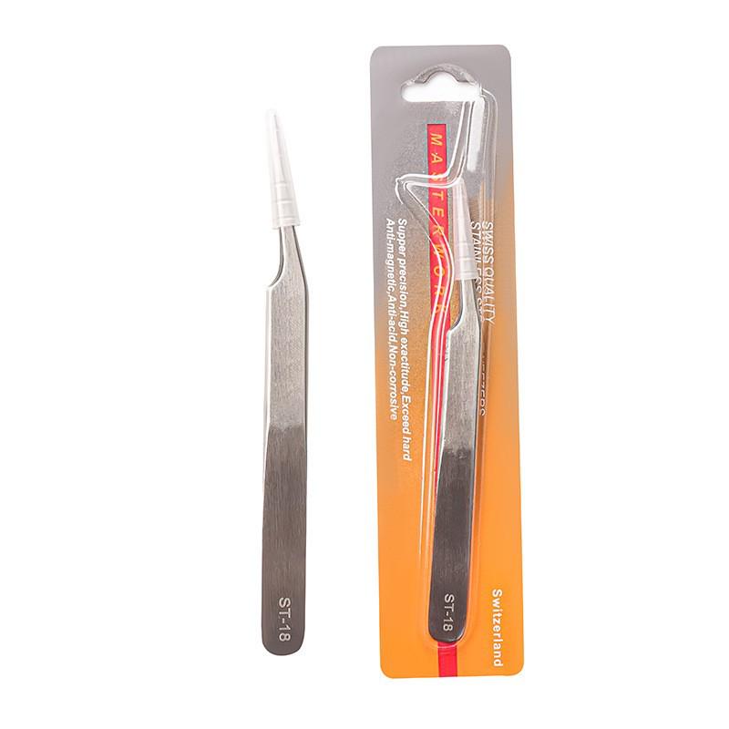 

Stainless Steel Polished Tweezers for Mobile Repair, Jewelry, Hair Pinning, Pointed Straight Head