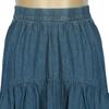 [Benetton] Benetton Tiered Denim Long Skirt Baskf1431