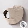 Wide Brim Sun Hat Adjustable Size Large Sun Visor Hat Comfortable Bucket Hat  Outdoor
