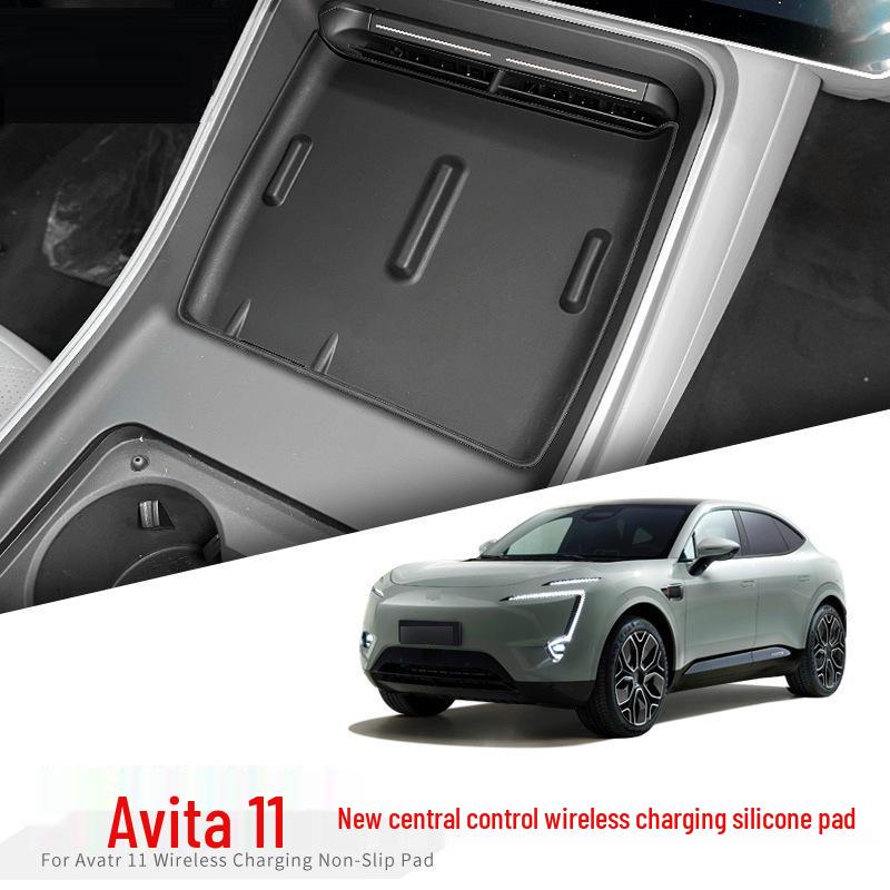 Avatr 11 Center Console Wireless Charging Anti-Slip Silicone Pad for 23-24