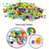 2.6mm Perler Hama Beads Kit DIY Make Puzzle Melting Beads Kits 3D Puzzle Beads  Children Toy