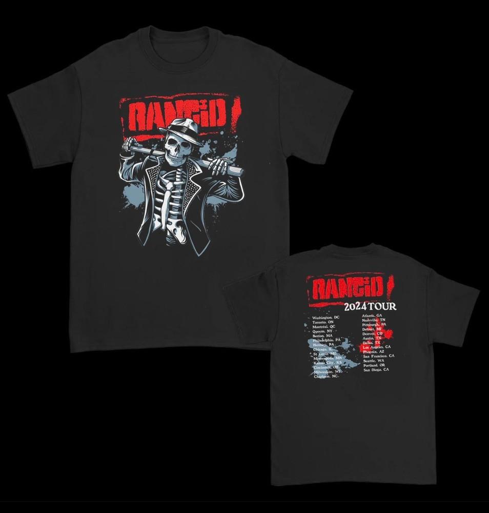 New Vintage Rancid band 2024 tour Gift For Fans Unisex S-5XL Shirt SS1893 Unisex T-Shirt XL