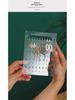 Samt 3-Schicht Acryl Schmuck Organizer Box