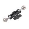 17mm to 17mm Ball Head Threaded Screw Adapter Double Head for DSLR Camera Microphone Attachment Accessories