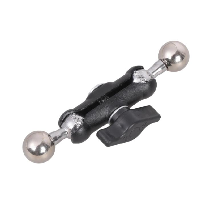 17mm to 17mm Ball Head Threaded Screw Adapter Double Head for DSLR Camera Microphone Attachment Accessories