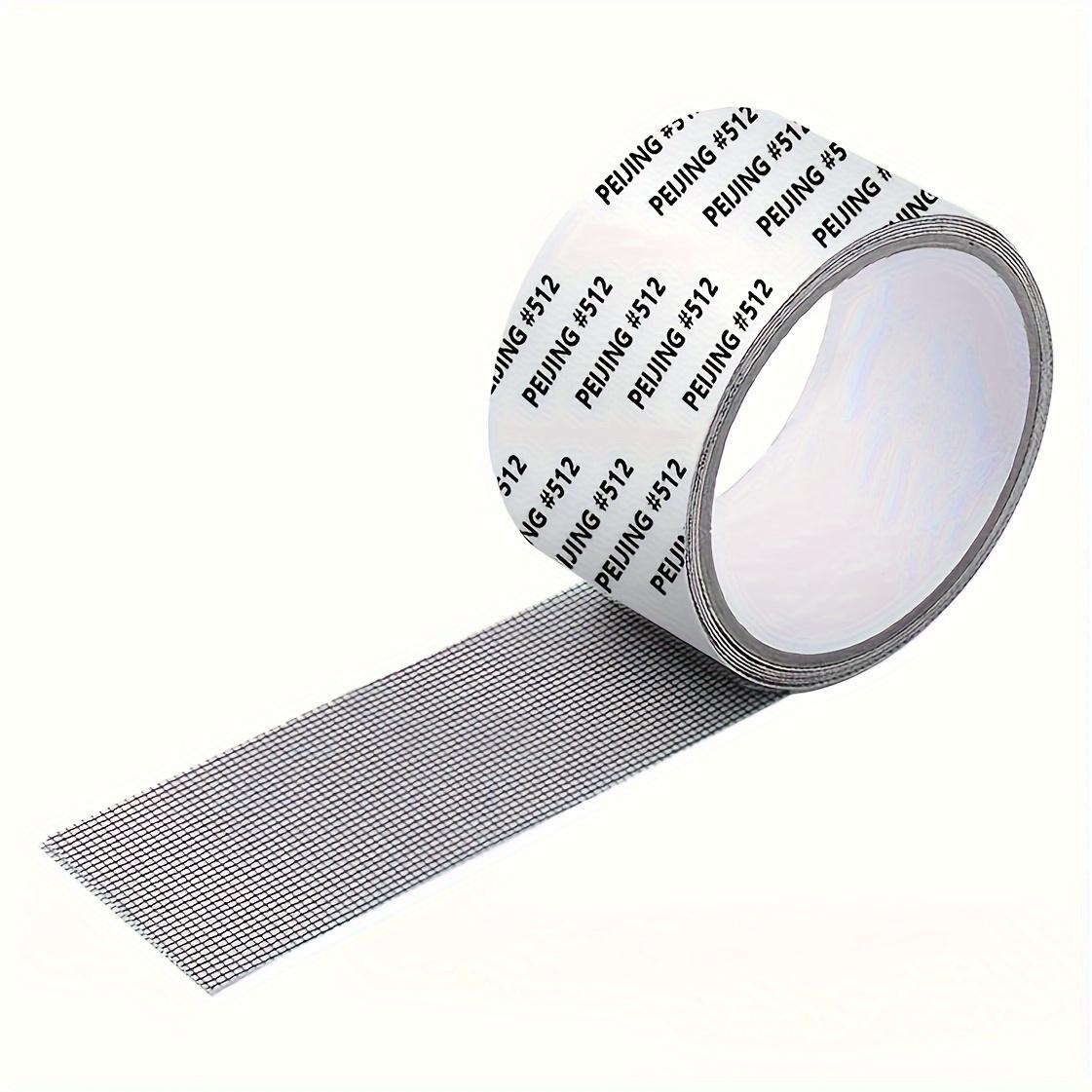 

Self-Adhesive Insect Screen Repair Tape - Waterproof, Strong Glass Fiber Mesh Patch for Windows & Doors,for Dormitory Screens чорний
