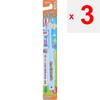 EBiS MK Aldent Double Antibacterial Children's Toothbrush for Infants Infants Toothbrushes Children's