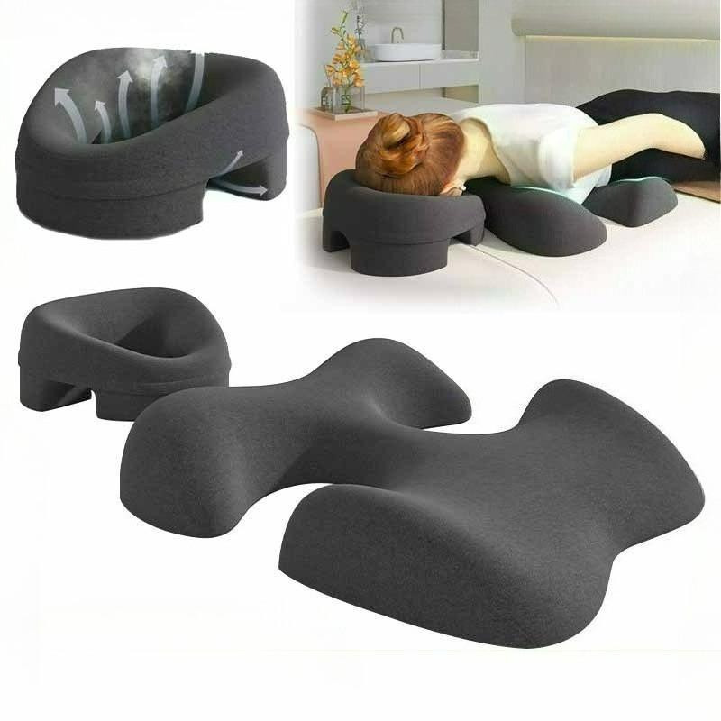 Professionelles Salon-Gesichtskissen für die Bauchlage-Massage, Ergonomische Gesichtsauflage mit Atemloch für Spa, Gesichtsbehandlungen, Wimpernverlängerungen
