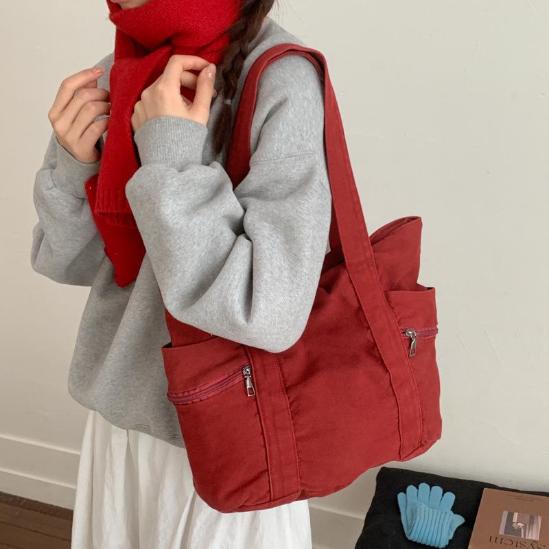 Große Tragetasche Damen Pendler Schultertasche