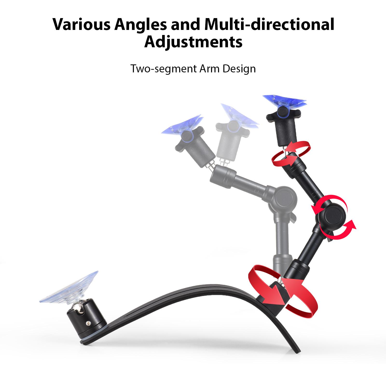 

Guitar Support Rest Leg Bracket Suction Cup Mount Aluminum Professional Guitar Leg Stand Musical Instruments Accessories Lightwe чёрный