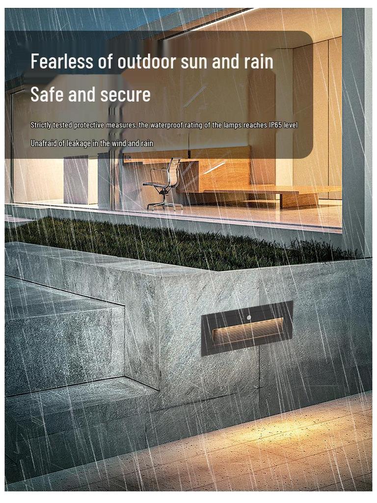 Recessed Waterproof Outdoor Stair and Pathway Light