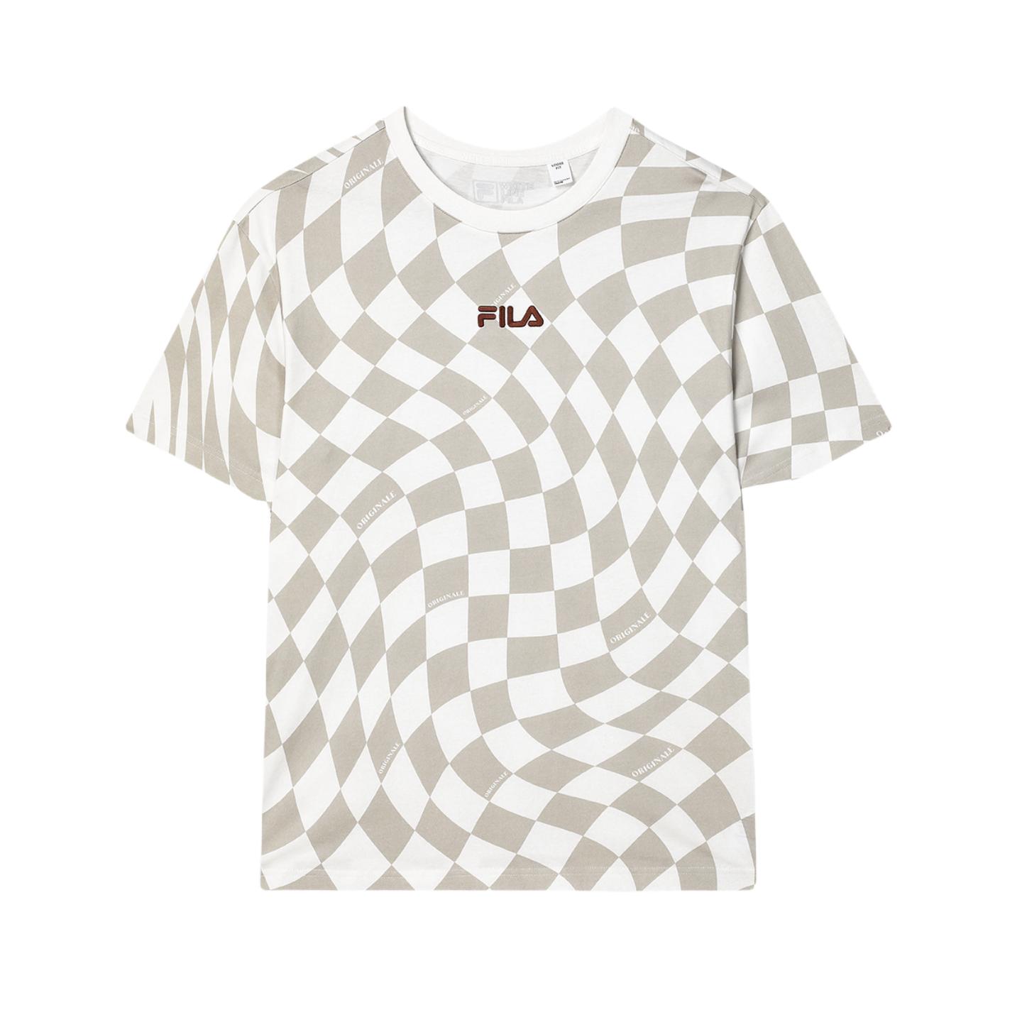 

New FILA T Shirts Men s All Over Print F11U429103FZA 180/100A/XL
