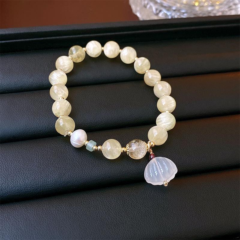 2024 Trendy Freshwater Pearl Bracelet: Simple, Elegant European & American Style Jewelry