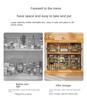 2025 Year Kitchen Rack Under Sink Storage Rack Floor-to-ceiling Tiered Cabinet Countertop Seasoning Drawer New