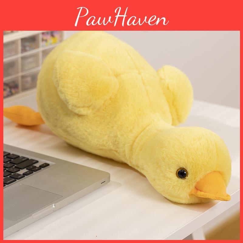 Snuggly Soft And White Goose Pillow Doll Ideal For Kids Room Decor Comfort And