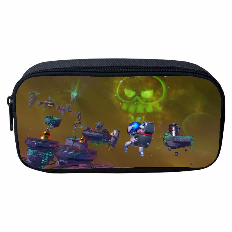 ASTRO BOT Robot Pencil Case: Cartoon Storage Box for Children's School Stationery