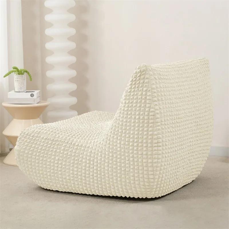 Solid Color Seersucker Lazy Boy Sofa Covers Relax Sofa Slipcovers Stretch All-inclusive Lounge Tatami Chair Cover Balcony