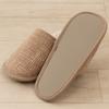 Sybilla Arlo Size Senko 49034 Slippers, L, Approx. 24-26cm, Beige, Washable, Stylish, Cute,