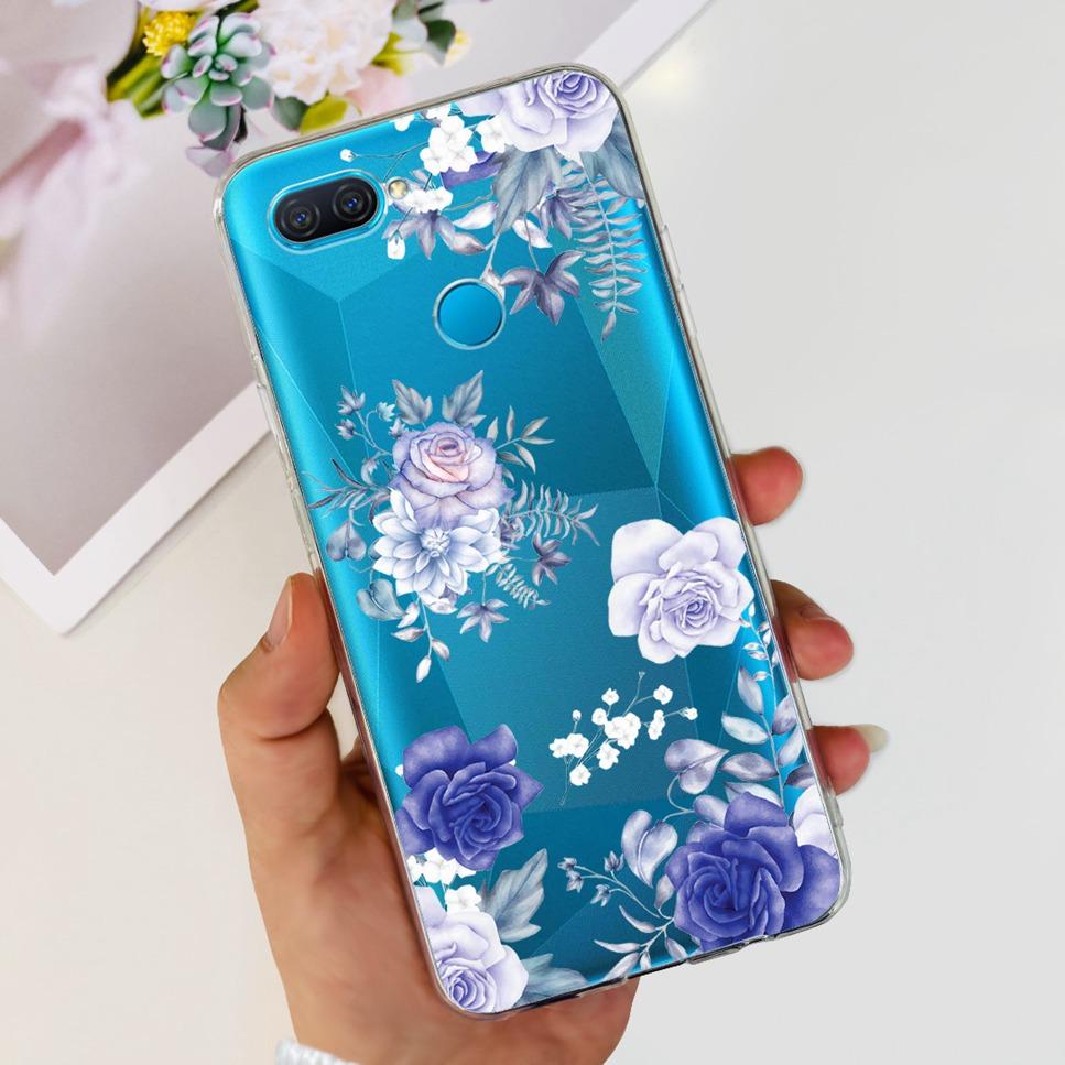 Case For Oppo A12 6.22" Cute Cartoon Dinosaur TPU Soft Silicone Clear Cover For Oppo A12 A 12 CPH2083 Phone Case Funda Bumper