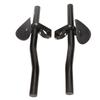 2PCS Bike Aero Bars Mountain Bike Rest Handlebar Aluminum Alloy Road Bike TT Handle