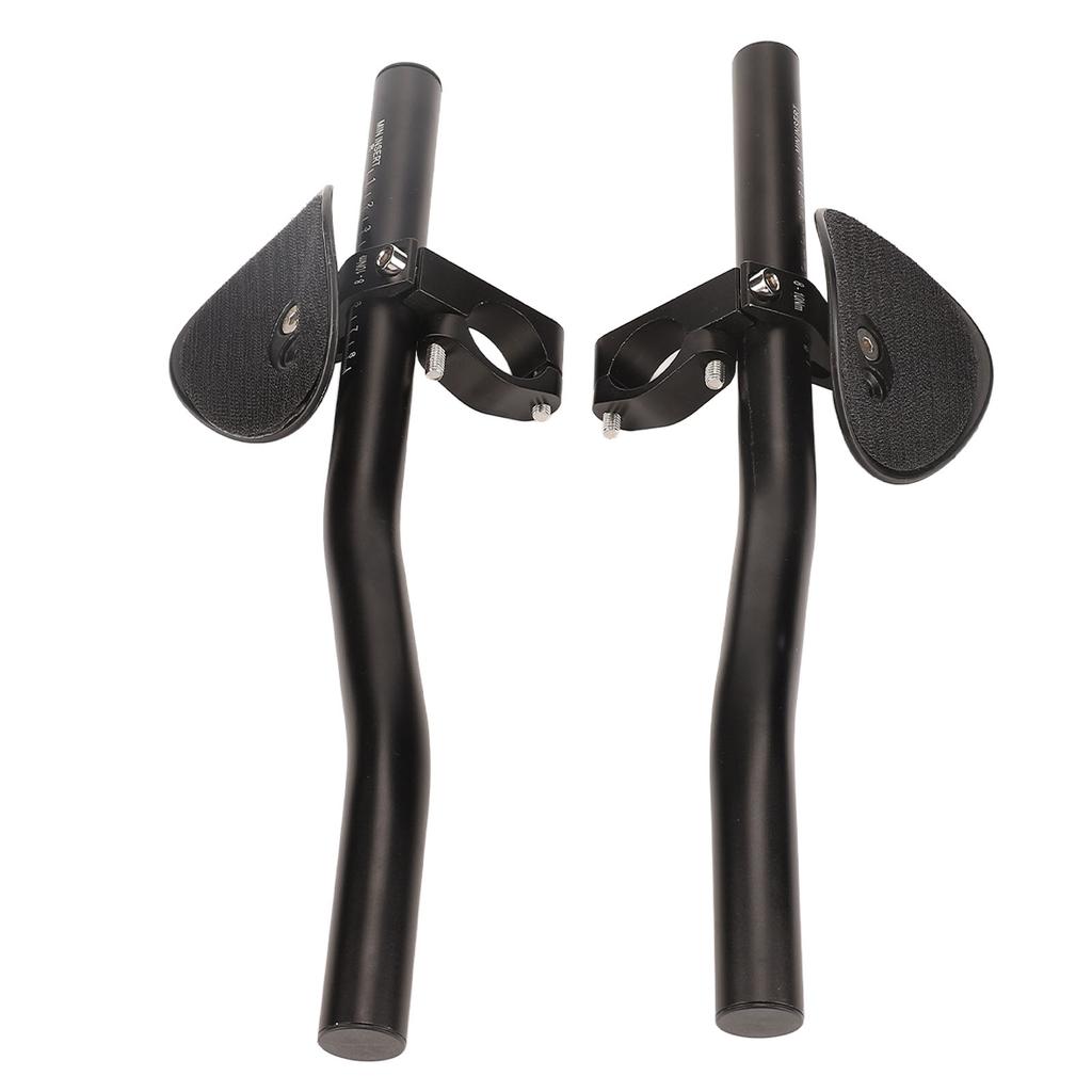 2PCS Bike Aero Bars Mountain Bike Rest Handlebar Aluminum Alloy Road Bike TT Handle