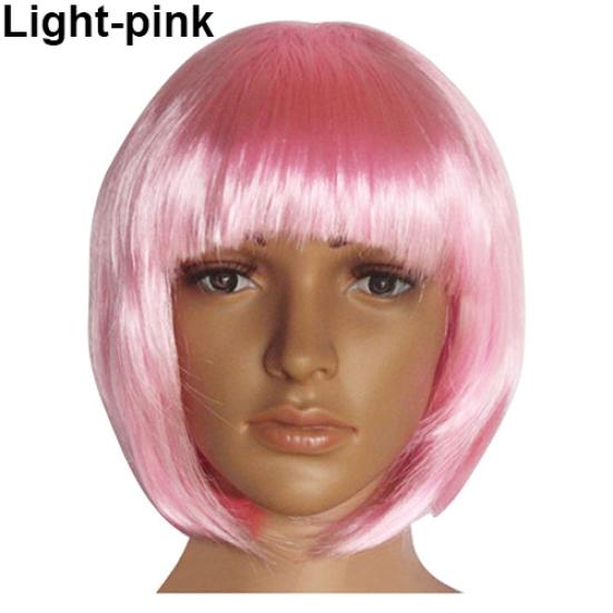 

Женская мода короткие прямые волосы полный косплей вечеринка боб волосы вечеринка