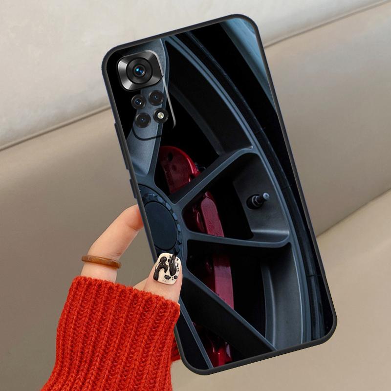 

Sports Car Wheel Tire Speed Case For Xiaomi Redmi Note 14 10 11 12 13 15 Pro Plus Cover For Redmi 15 14C 10C 12C 13C 15C Redmi 12 4G