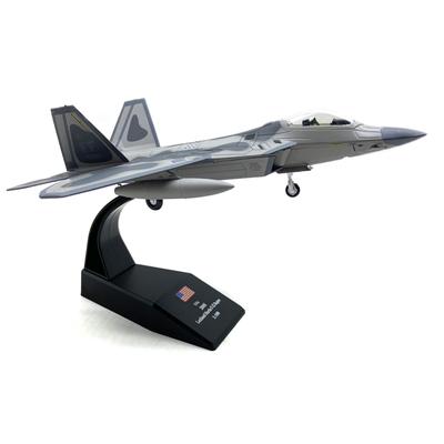 Model stíhačky F-22 v měřítku 1/100, odlitý ze slitiny, Letectvo USA, F22 Raptor, Sběratelské dárky
