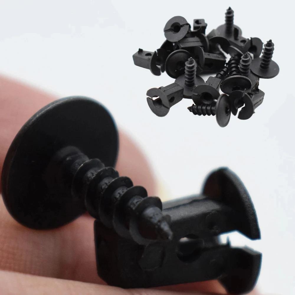 Car Fender Liner Mudguard Fastener Clips Screws Retainer For Volkswagen VW Passat B5 B6 B7 CC Golf MK6 Tiguan Touran Polo 10pcs