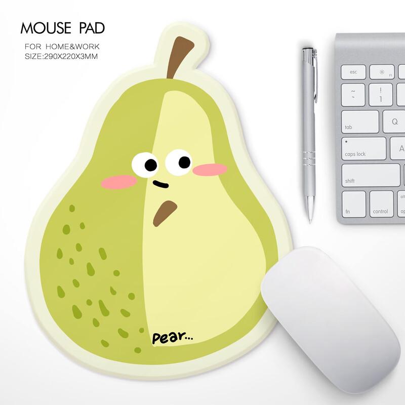Fumeide Pear Shaped Mouse Pad (2-Pack)