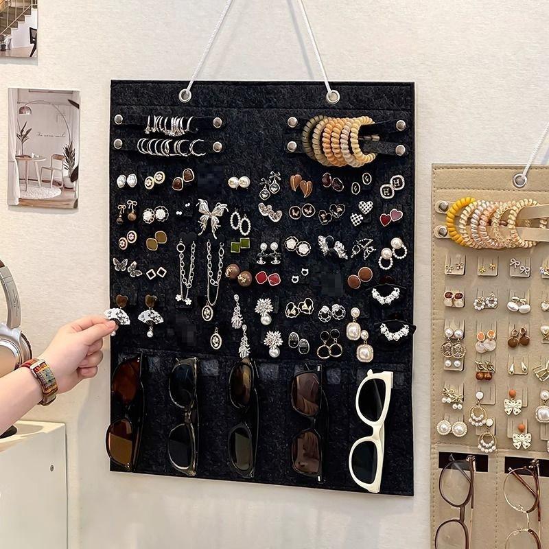 

Large Capacity Hair Bows Organizer Wall Headband Holder Hair Clip Storage Hanger Jewelry And Accessory Storage Hanging Bag