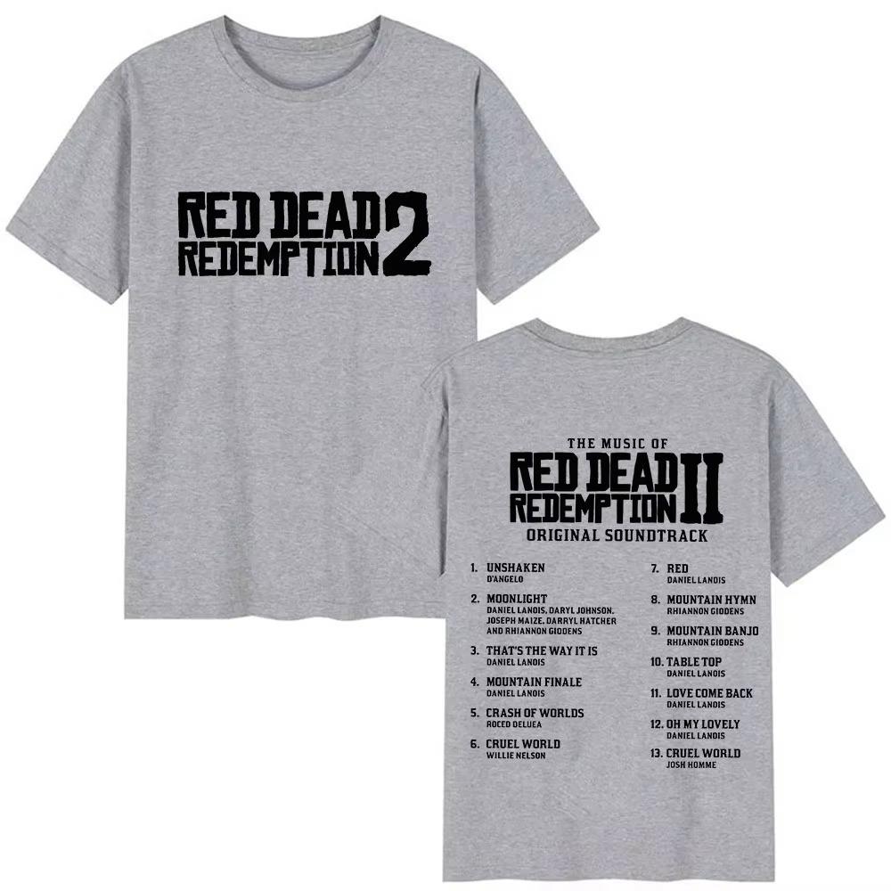 

Red Dead Redemption 2 Graphic Tshirt for Men and Women Is A Hot Seller in Summer 2026 Spring summer Print Pure Cotton Top 2XL