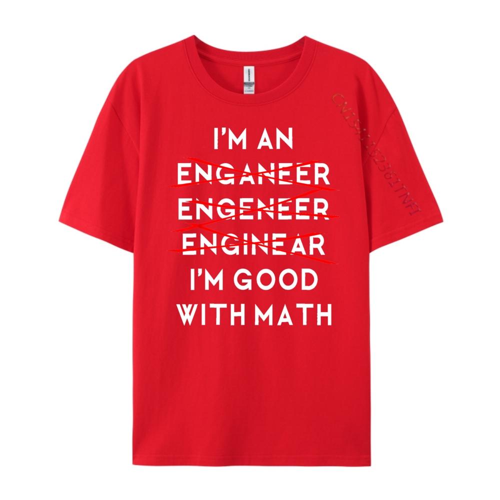 Im an Engineer Funny Physics Science Nerd Geek Dr Mens Clothing TShirts Mardi Gras Letter Print Tshirts S