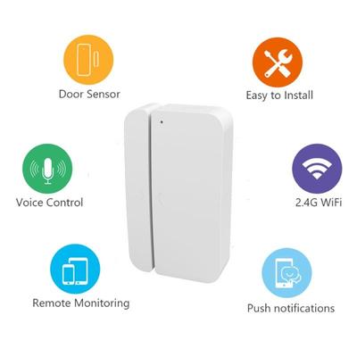 Bezprzewodowe bezpieczeństwo w domu Inteligentne czujniki drzwi Czujniki drzwi WiFi Czujnik magnetyczny Czujnik otwarcia/zamknięcia drzwi Czujnik magnetyczny