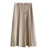 Spring Korean-Style High-End A-Line Pleated Midi Skirt Suit - Juzhi 2551-1