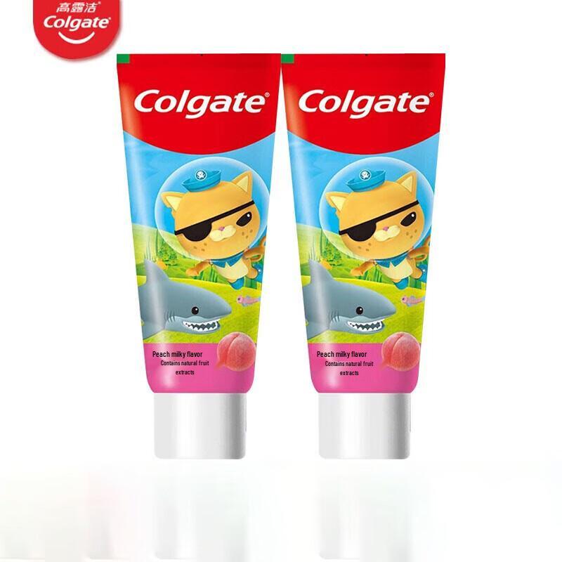 

Colgate Kids 6+ Peach Milk Fluoride Toothpaste (2-pack)
