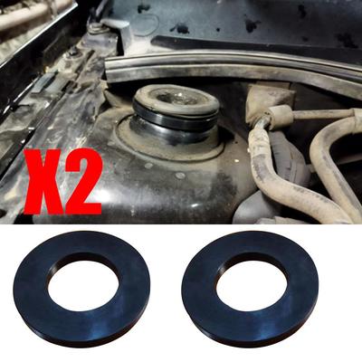 2PCS Universal Shock Absorbing Rubber Ring Bushing Suspension Top Tower Buffer Engine Hood Seal Sound Deadener Rack Bearing