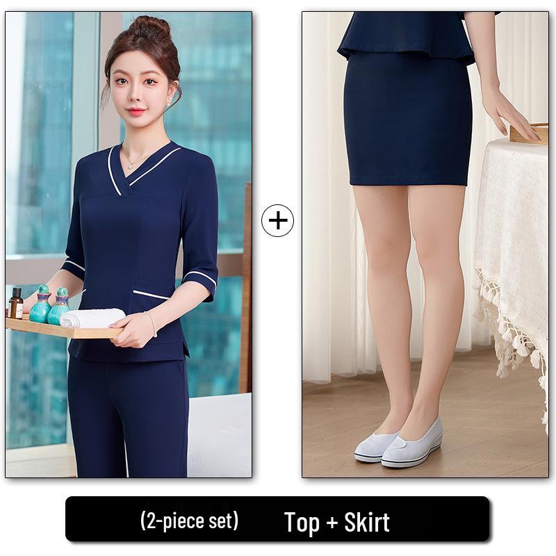 Women's Spa Technician Professional Uniform Set