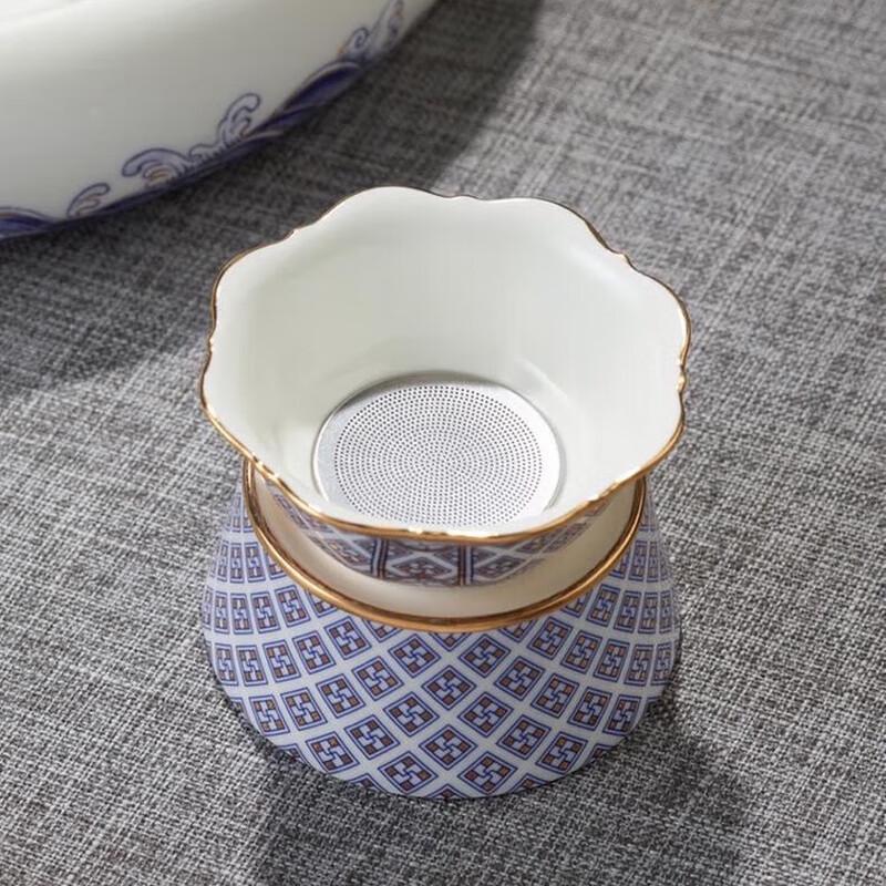 Auratic Mr. Porcelain "Sihai Shengping" 18-Piece Gongfu Tea Set