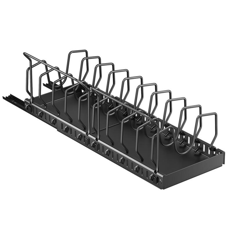 Brangdy Extendable Kitchen Pot and Pan Lid Organizer Rack