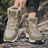 Men's Shoes Autumn and Winter New Mountaineering Martin Boots Non-slip and Wear-resistant Outdoor Camping Labor Insurance Shoes High-top Tooling