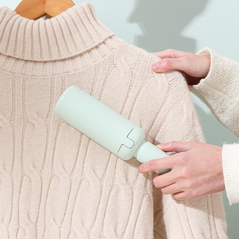 Pet Hair Remover: Lint Roller & Sticky Scraper for Cats, Bed Cleaning, Bristle Device